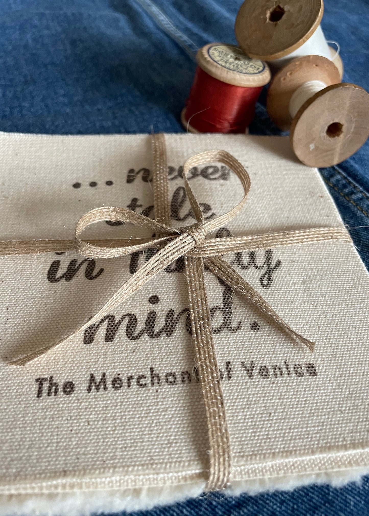 Sew-On Patches Set: Shakespeare's Earth-Friendly Quotes