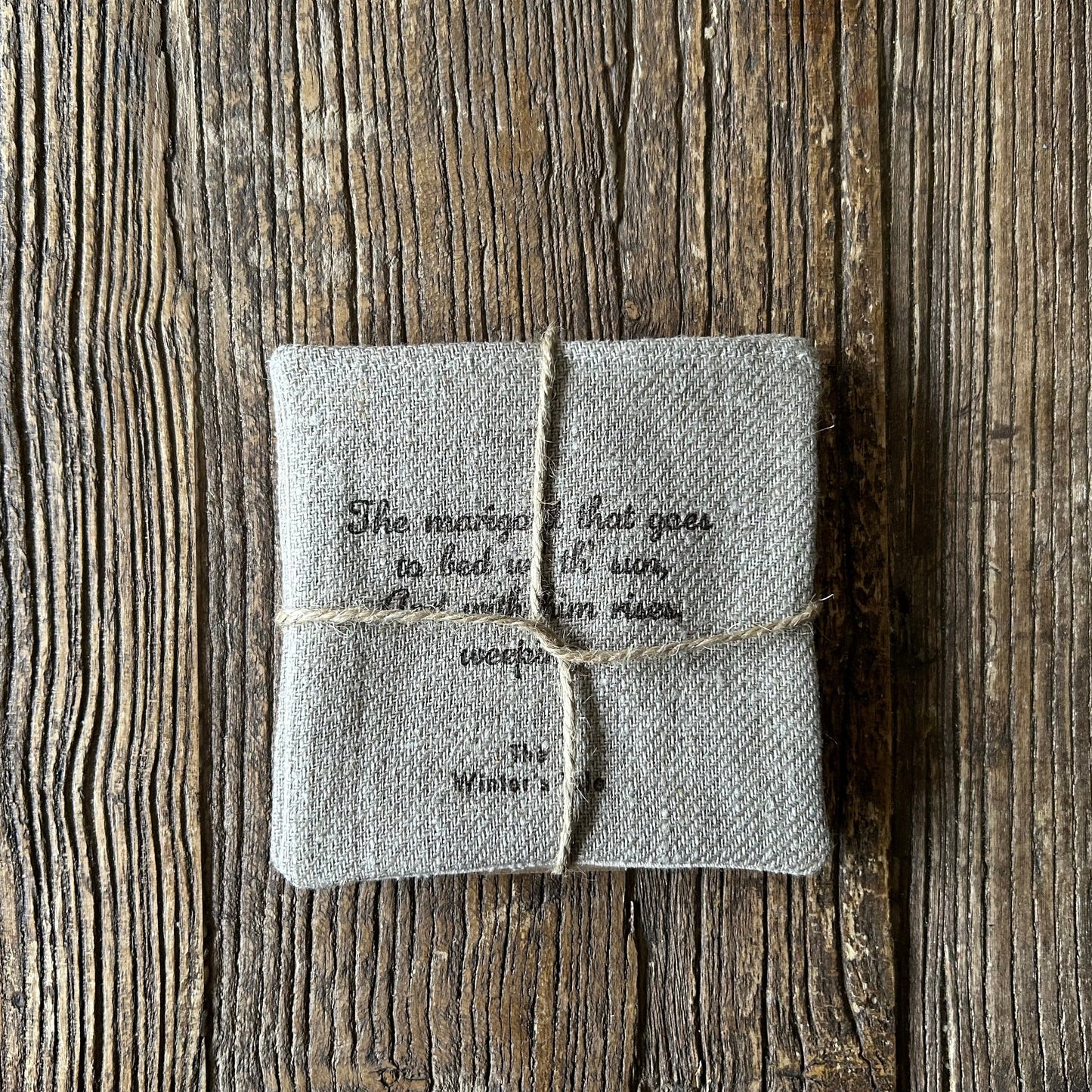 Coasters Set: Shakespeare's Flowers